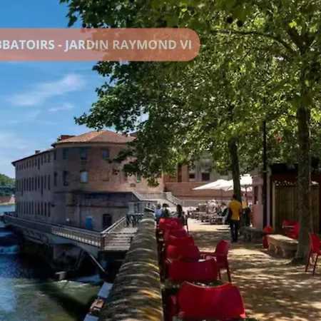 Appartement Centre Ville Toulouse - Dome La Grave - Wifi- Parking Gratuit Apartman *