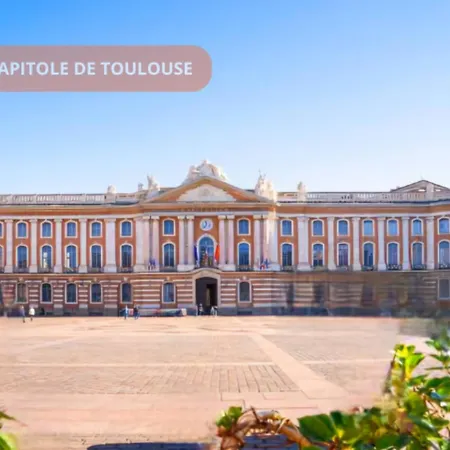 T2 - Bureau Wifi - Centre Ville Toulouse - Parking Gratuit Апартаменты *