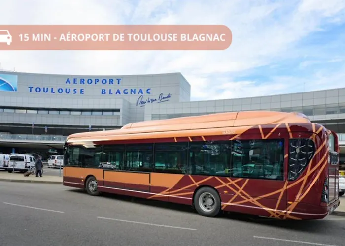 T2 - Bureau Wifi - Centre Ville Toulouse - Parking GRATUIT Appartement Toulouse