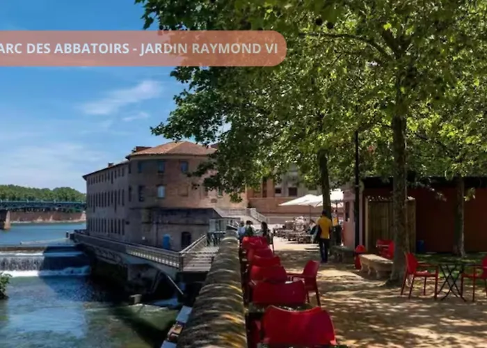 Appartement Centre Ville Toulouse - Dome La Grave - Wifi- Parking Gratuit Apartmán *