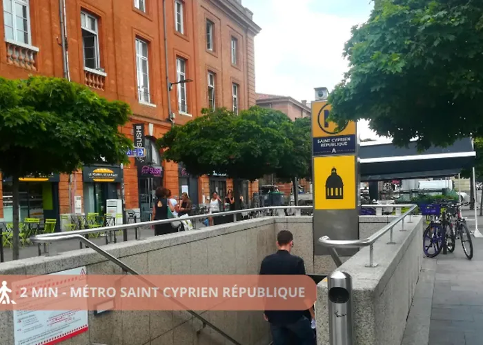 Centre - Dome La Grave - Wifi- Parking Gratuit * Toulouse