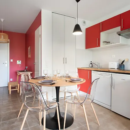 公寓 T2 - Bureau Wifi - Centre Ville Toulouse - Parking Gratuit *