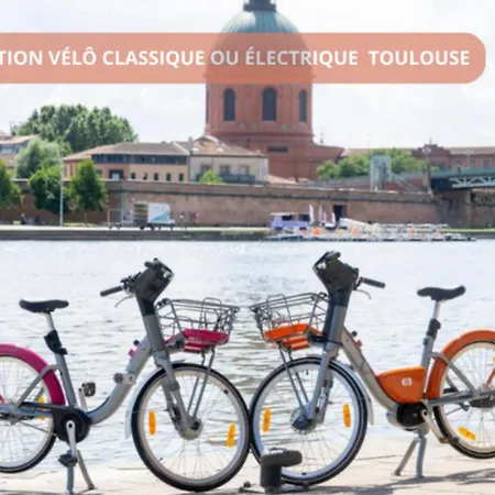 公寓 T2 - Bureau Wifi - Centre Ville Toulouse - Parking Gratuit 圖盧茲