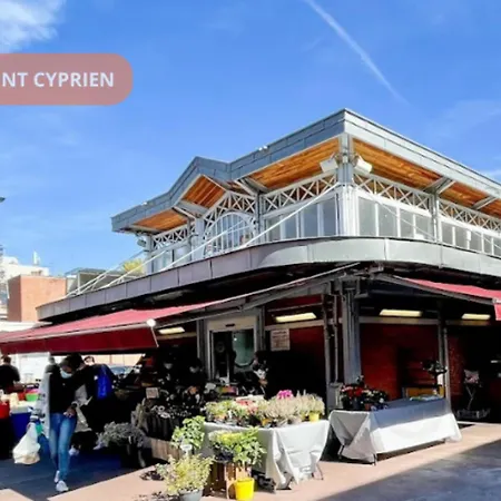 アパート Centre - Dome La Grave - Wifi- Parking Gratuit トゥールーズ